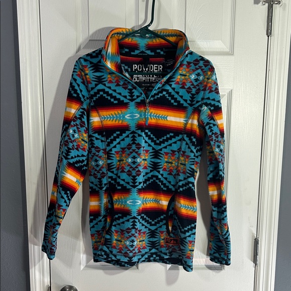 Powder River Outfitters Tops - Powder River Outfitters by Panhandle Women's Western Quarter Zip